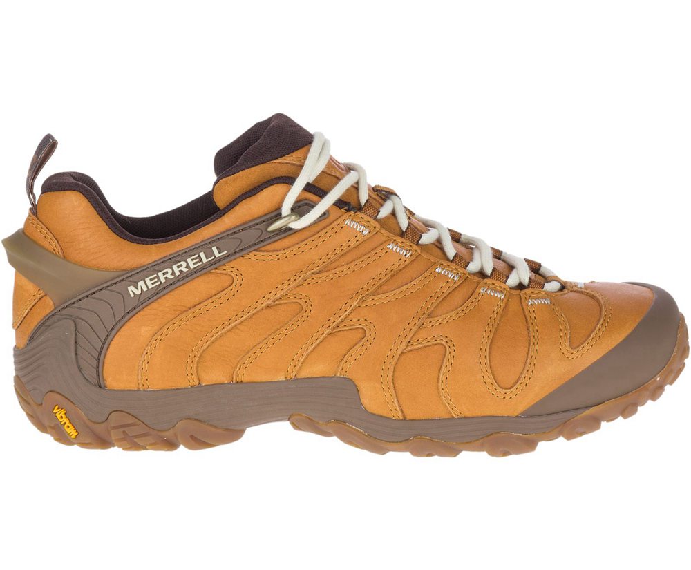 Buty Sportowe Merrell Męskie Brązowe - Cham 7 Slam Luna Skórzane - 249765-CTZ